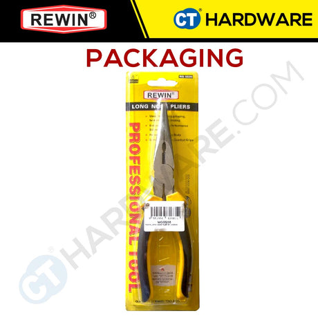 REWIN WG68206 LONG NOSE PLIER 6" / 150MM