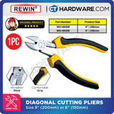Rewin 6" Diagonal Cutting Pliers WG68306