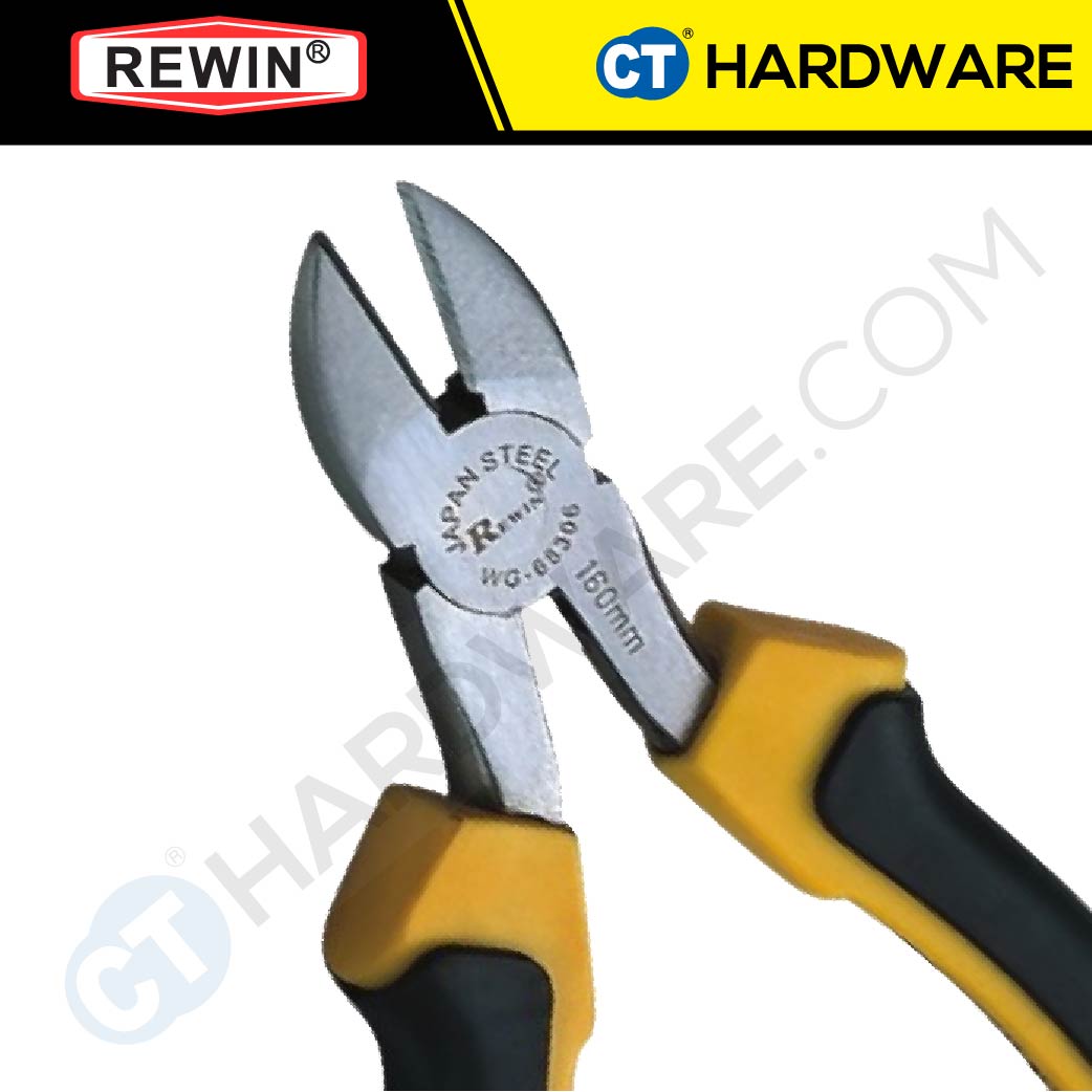 Rewin 6" Diagonal Cutting Pliers WG68306