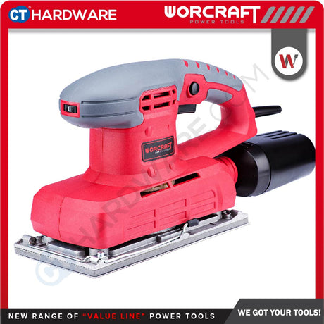 WORCRAFT FS300W CORDED FINISHING SANDER 300W