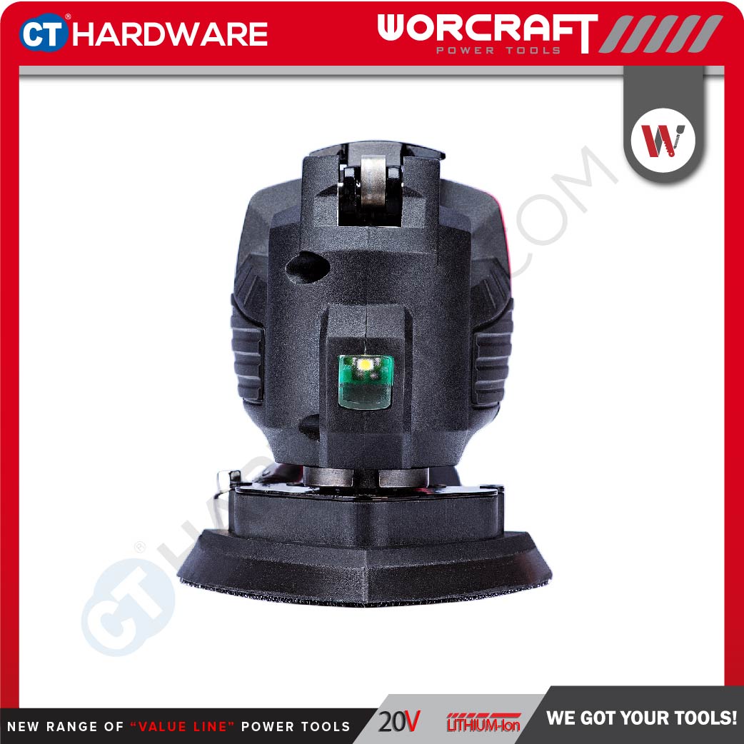 WORCRAFT MF-300A MULTI TOOL 300W 11000-21000RPM WITH POWER SPEED & VACUUM FUNCTION (MF300A)