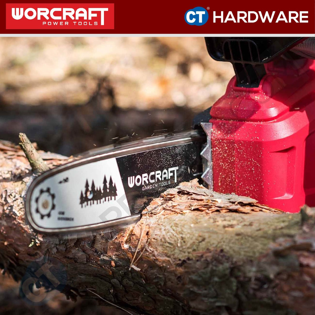 WORCRAFT WP-K0110-5040 ORIGINAL GUIDE BAR 10" SUITABLE FOR CGCS20LIASOLO | GCS2610 CHAIN SAW [ WPK01105040 ]