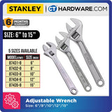Stanley ADJUSTABLE WRENCH SIZE FROM 6" TO 15" (5 SIZE OPTION) - 1PC
