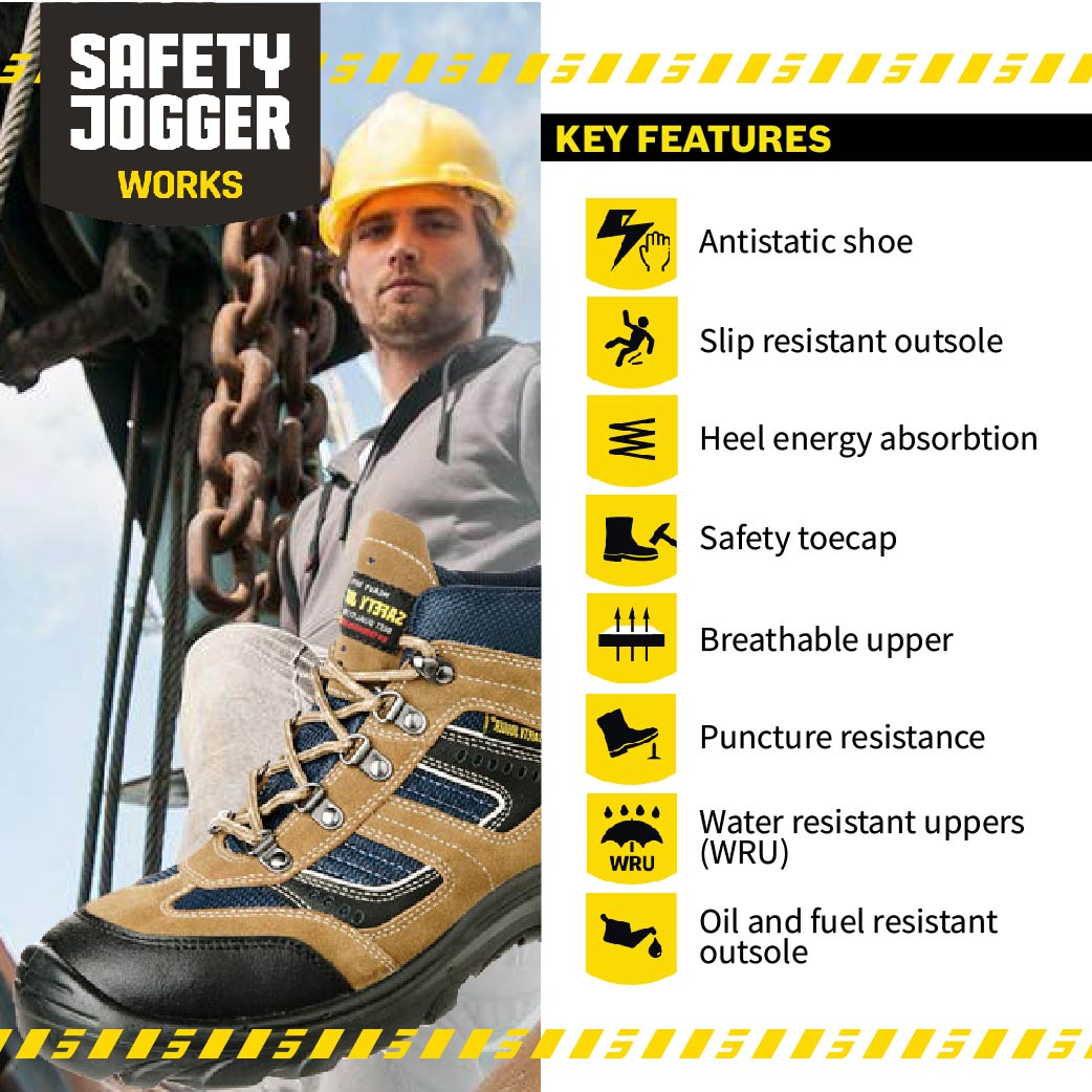 SAFETY JOGGER X2000 SAFETY SHOE