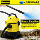 Kawa ZD220920L Wet & Dry Vacuum Cleaner with Blower Function 1200W | 20L | 80dBA | 17KPA | HEPA FILTER