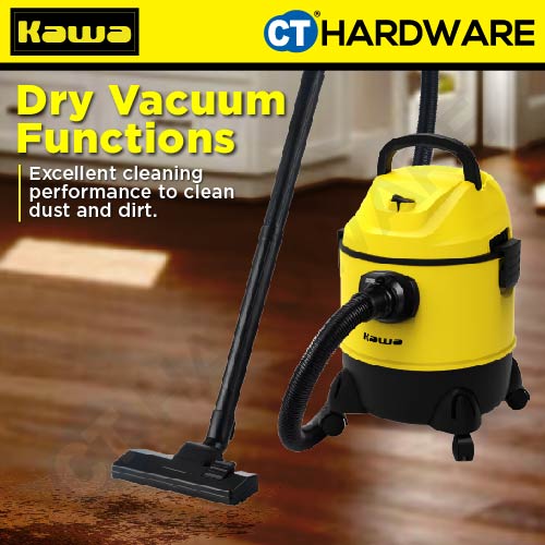 Kawa ZD220920L Wet & Dry Vacuum Cleaner with Blower Function 1200W | 20L | 80dBA | 17KPA | HEPA FILTER