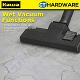 Kawa ZD220920L Wet & Dry Vacuum Cleaner with Blower Function 1200W | 20L | 80dBA | 17KPA | HEPA FILTER