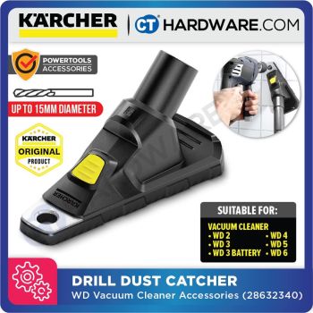 KARCHER 28632340 DRILL DUST CATCHER FOR WD2 | WD3 | WD3 BATTERY | WD4 | WD5 | WD6 MULTI-PURPOSE VACUUM CLEANER