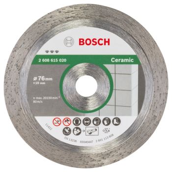 Bosch 2608615020 Best for Ceramic Diamond Cutting Disc 76mm