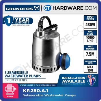 Grundfos Unilift KP250A Drainage Pump