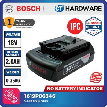 BOSCH GBA18V BATTERY [1607A350MN ] SUITABLE FOR 12-18V DRILL DRIVER