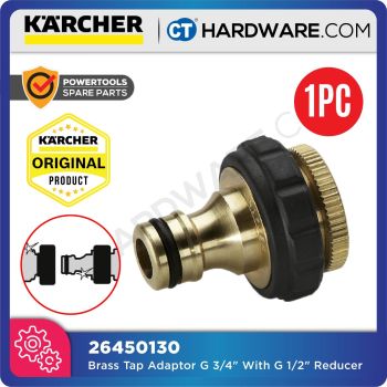 Karcher 26450130 Tap Adaptor  G3/4 W/ G1/2 Reducer