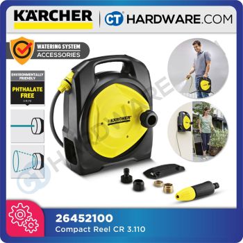 KARCHER 26452100 COMPACT REEL CR 3.110 COME WITH 10M (5/16") HOSE [ WATERING SYSTEM ] CR3110 (RAYA PROMO)