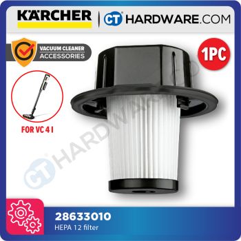 KARCHER 28633010 HEPA 12 FILTER SPECIAL ACCESSORY FOR VC 4 I CORDLESS VACUUM CLEANER