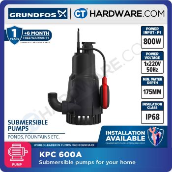 Grundfos KPC600A Submersible Pump
