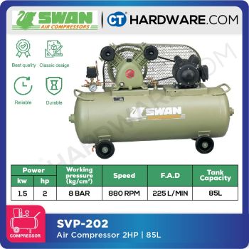 Swan Air Compressor 2HP SVP202