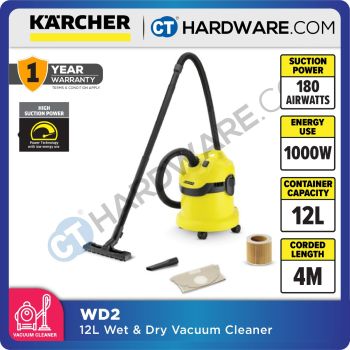 Karcher MV2 Cartridge Filter Kits Dry and Wet Vacuum Cleaner