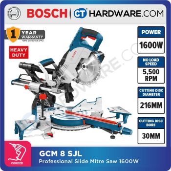 Bosch GCM8SJL Slide Miter Saw