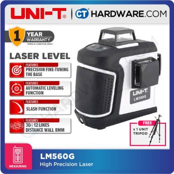UNI-T LM560G LINE LASER | GREEN LASER | 360 DEGREE | 12 LINE LASER