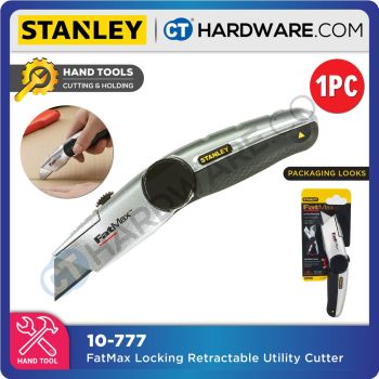 STANLEY 10777 FATMAX RETRACTABLE UTILITY KNIFE 6.5" 165MM [ 10-777 ]