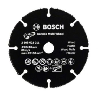 Bosch 2608623011 76mm Carbide Multi Wheel