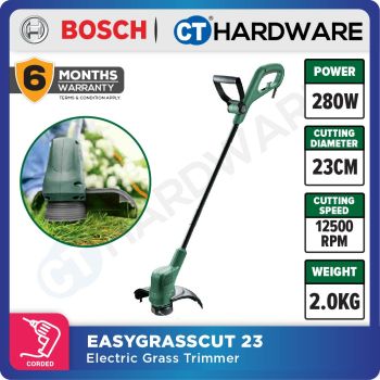 BOSCH EASY GRASS CUT 23 CORDED GRASS TRIMMER 280 W | 12,500 RPM [ EASYGRASSCUT23 ]