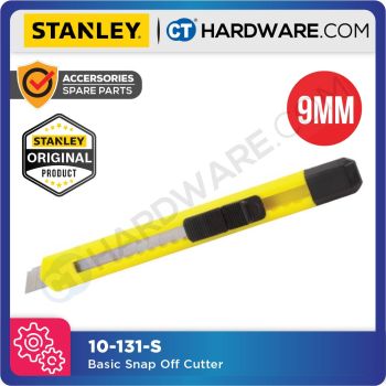 STANLEY 10-131-S BASIC SNAP-OFF KNIFE 9MM [ 10131S ]