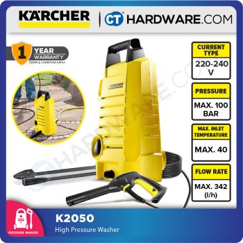 KARCHER K2050 HIGH PRESSURE WASHER WATER JET SPRAYER CLEANER 100 BAR (K2050) [ 25 ANNIVERSARY SALE ]