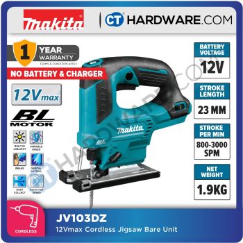 Makita JV103DZ 12V Cordless Jig Saw (Tool Only)