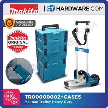 Makita Makpac Bundle Tool Cases and Trolley