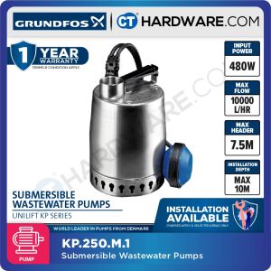 Grundfos Unilift KP250M Drainage Pump
