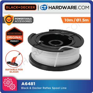 Black Decker A6481-XJ Reflex Spool Line 10m (For GL4525)