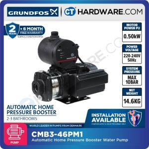 Grundfos Booster Pump CM35PM1 CH250PC