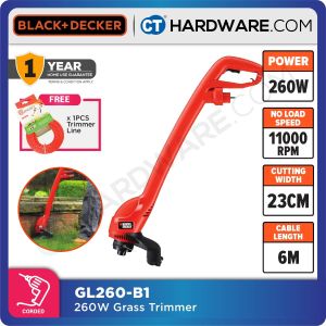 BLACK & DECKER GL260-B1 Grass Strimmer 250w