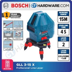 Bosch GLL 3-15 X Professional Line Laser