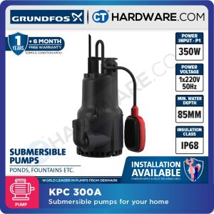 Grundfos KPC300A Submersible Pump