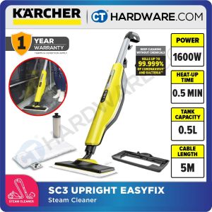 Karcher SC3 Upright EasyFix Steam Cleaner 1900W