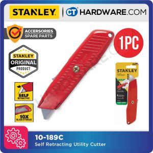 STANLEY 10189C SELF RETRACTING UTILITY KNIFE 5 5/8 [ 10-189C ]