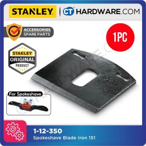 STANLEY 12350 SPOKESHAVES REPLACEMENT BLADE IRON 55MM FOR 1-12-151 SPOKESHAVE [ 1-12-350 ]